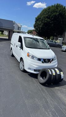 White 2020 Nissan NV200 SV