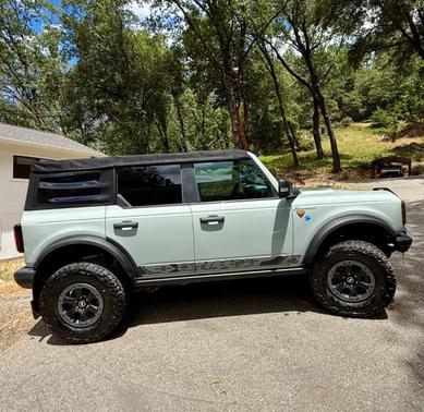 Gray 2021 Ford Bronco Badlands