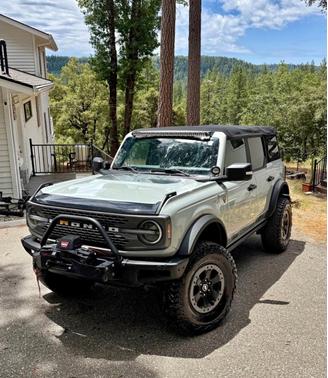 Gray 2021 Ford Bronco Badlands