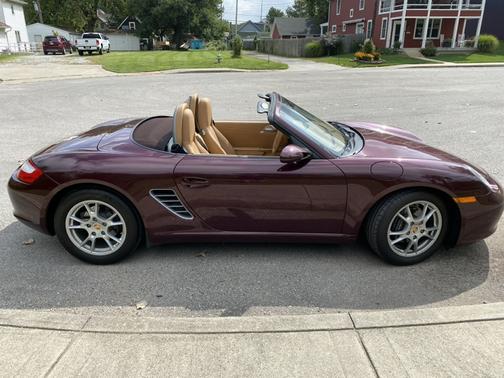 Red 2007 Porsche Boxster Boxster