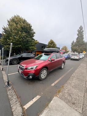 Red 2018 Subaru Outback 2.5i Premium