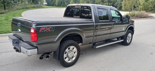 Gray 2015 Ford F-350 Lariat