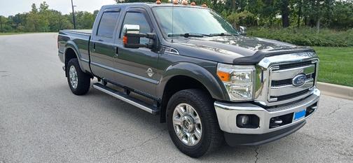 Gray 2015 Ford F-350 Lariat