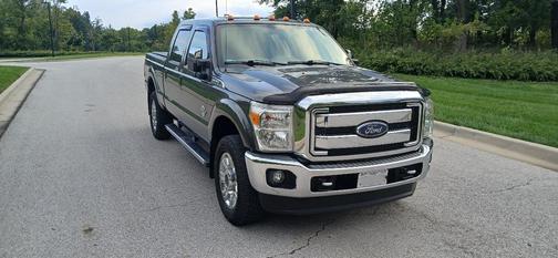 Gray 2015 Ford F-350 Lariat