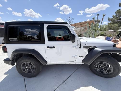 White 2023 Jeep Wrangler Sport