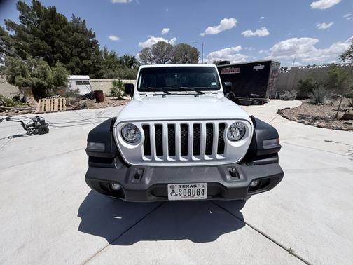 White 2023 Jeep Wrangler Sport