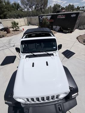 White 2023 Jeep Wrangler Sport