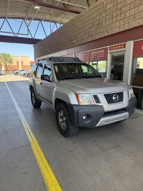 Silver 2011 Nissan Xterra Pro-4X