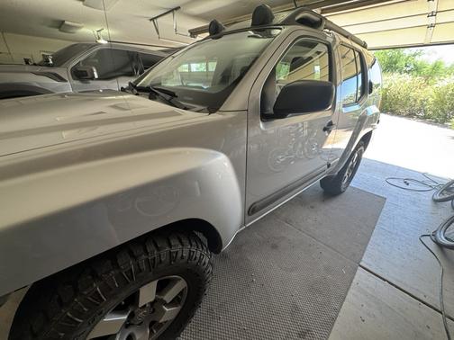Silver 2011 Nissan Xterra Pro-4X