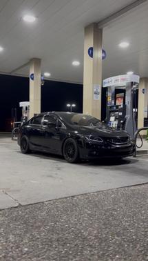 Black 2015 Honda Civic Si