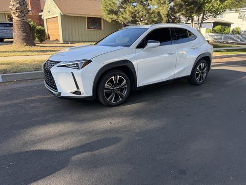 White 2020 Lexus UX 200 Base