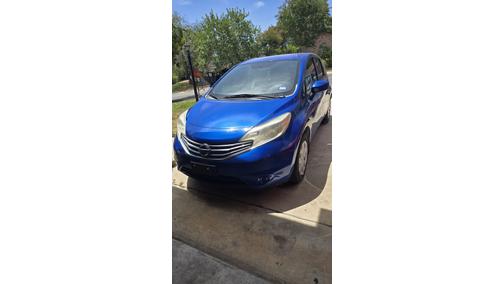 Blue 2015 Nissan Versa Note SV