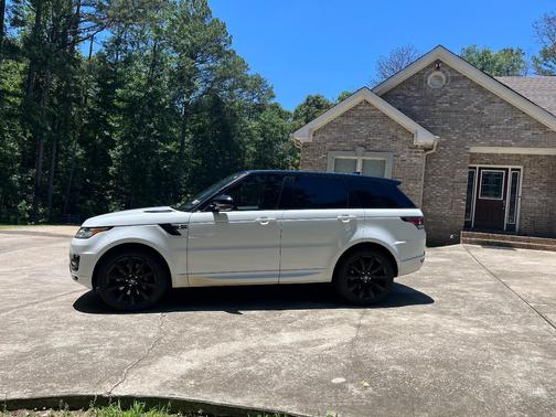White 2017 Land Rover Range Rover Sport 5.0L Supercharged Dynamic