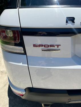 White 2017 Land Rover Range Rover Sport 5.0L Supercharged Dynamic