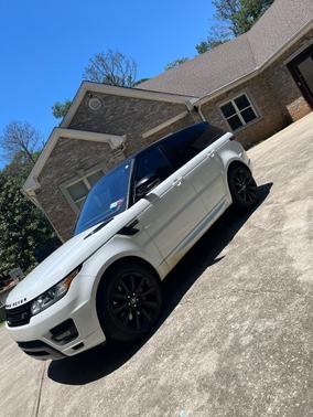 White 2017 Land Rover Range Rover Sport 5.0L Supercharged Dynamic