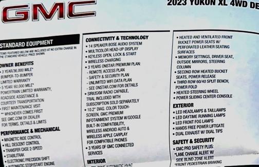 2023 GMC Yukon XL Denali