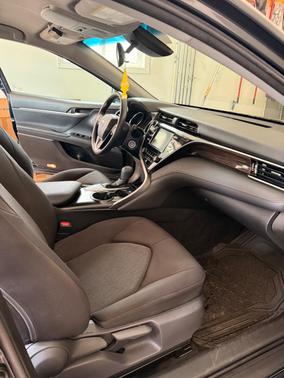 Green 2018 Toyota Camry LE