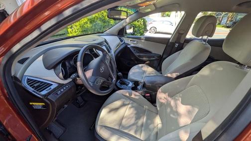 Red 2018 Hyundai Santa Fe Sport 2.4L