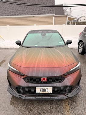 Brown 2025 Honda Civic Hybrid Sport