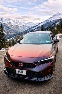 Brown 2025 Honda Civic Hybrid Sport
