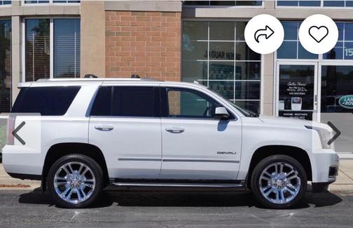 White 2015 GMC Yukon Denali