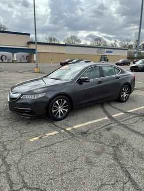 Gray 2015 Acura TLX Tech