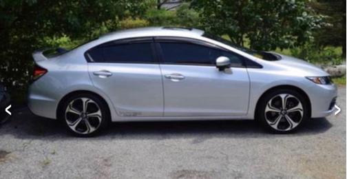 Silver 2014 Honda Civic Si
