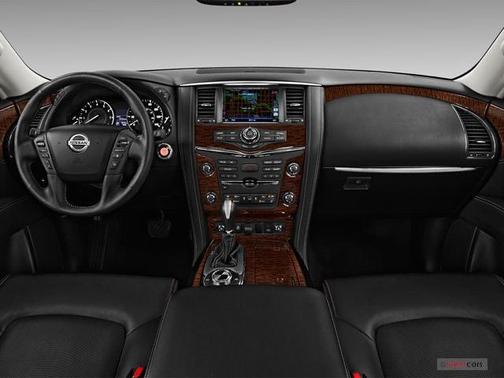 Black 2018 Nissan Armada Platinum