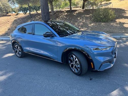 Blue 2023 Ford Mustang Mach-E Premium