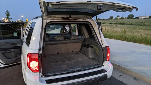 White 2005 Honda Pilot EX-L