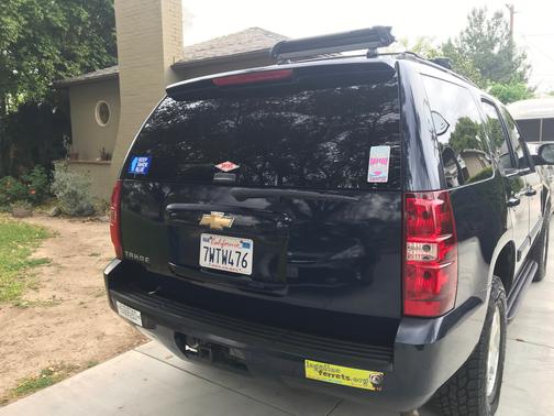 Blue 2007 Chevrolet Tahoe LT