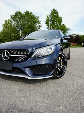 Blue 2016 Mercedes-Benz C-Class C 450 AMG 4MATIC