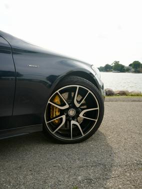 Blue 2016 Mercedes-Benz C-Class C 450 AMG 4MATIC