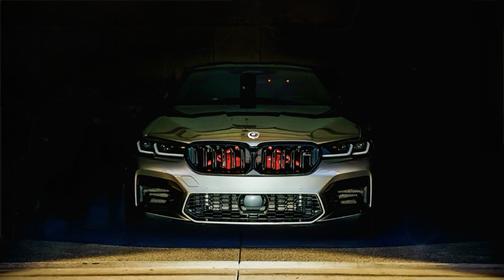Gray 2021 BMW M5 Base
