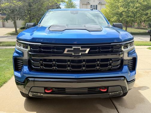Blue 2024 Chevrolet Silverado 1500 LT Trail Boss