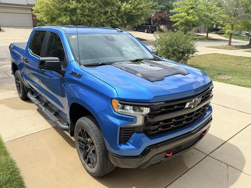 Blue 2024 Chevrolet Silverado 1500 LT Trail Boss