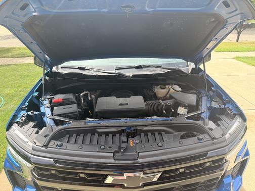 Blue 2024 Chevrolet Silverado 1500 LT Trail Boss