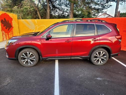 Red 2019 Subaru Forester Limited