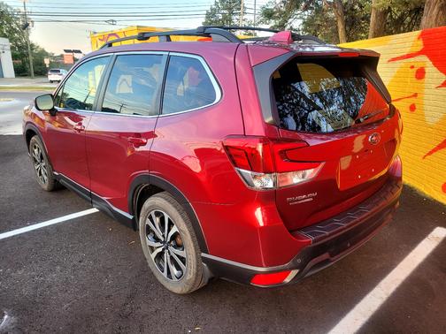 Red 2019 Subaru Forester Limited