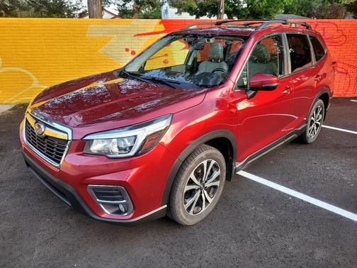 Red 2019 Subaru Forester Limited