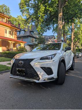 White 2018 Lexus NX 300 F Sport