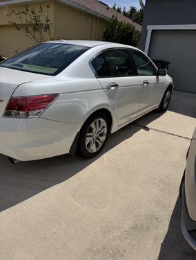 White 2010 Honda Accord EX-L