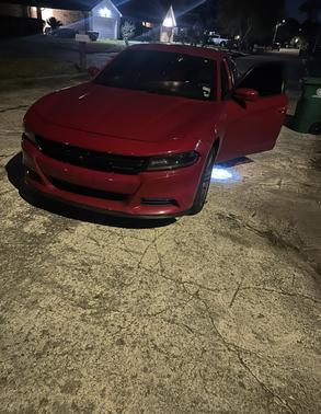 Red 2015 Dodge Charger SXT