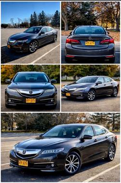 Gray 2015 Acura TLX Base