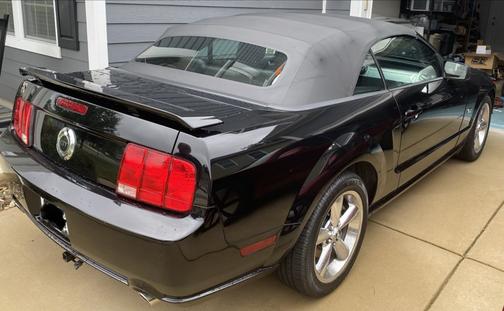 Black 2007 Ford Mustang GT