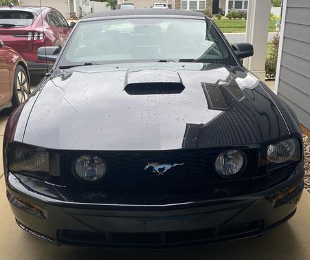 Black 2007 Ford Mustang GT
