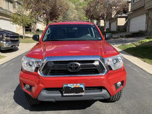 Red 2013 Toyota Tacoma Base
