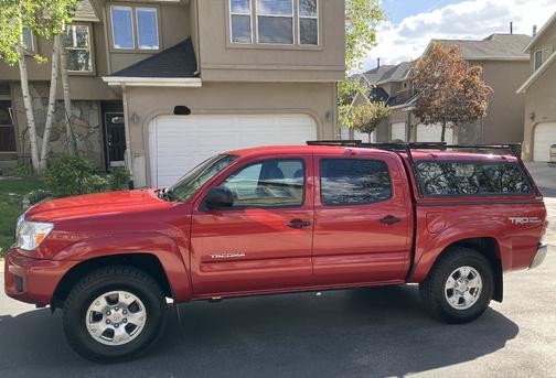 Red 2013 Toyota Tacoma Base