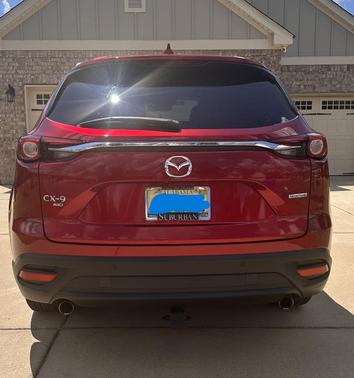 Red 2020 Mazda CX-9 Touring