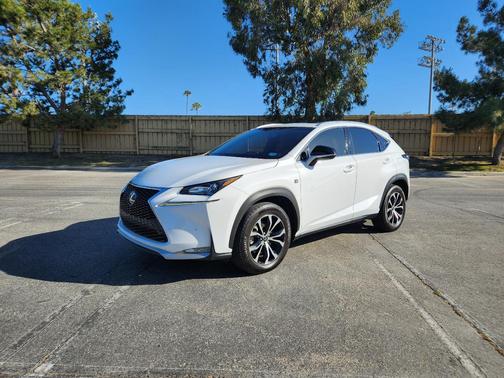 White 2017 Lexus NX 200t F Sport